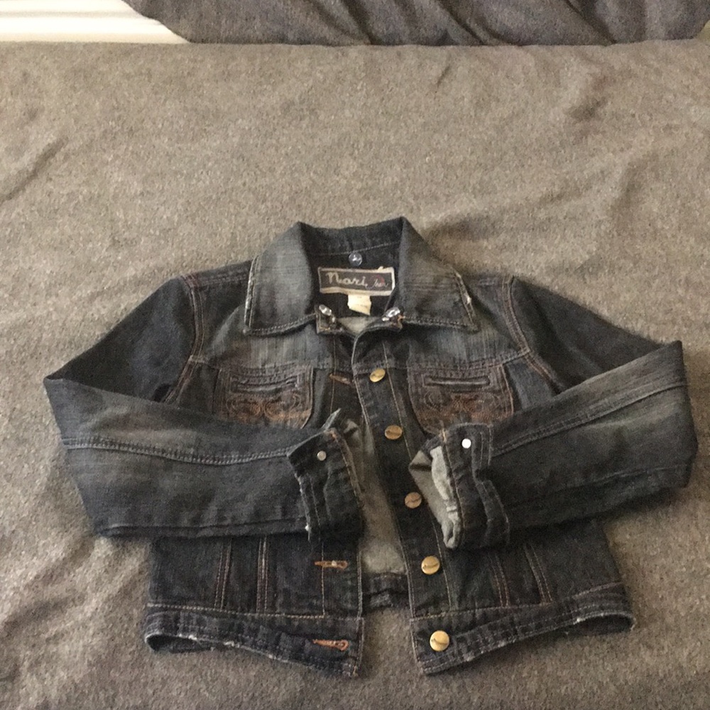 Nori Dark Wash Denim Jacket